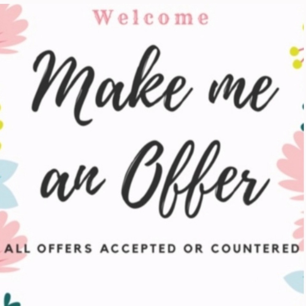 All offers are welcome ❤️